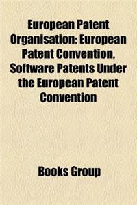 European Patent Organisation: European Patent Convention, Software Patents Under the European Patent Convention