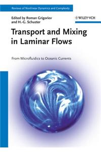 Transport and Mixing in Laminar Flows: From Microfluidics to Oceanic Currents