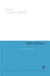 Gilles Deleuze: The Intensive Reduction