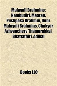 Malayali Brahmins
