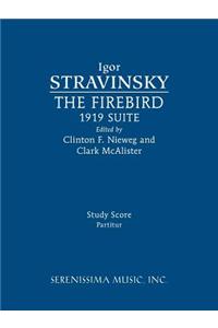 The Firebird, 1919 Suite: Study Score