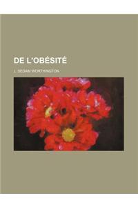 de L'Obesite