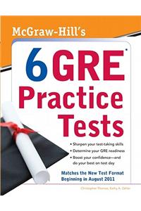 McGraw-Hills 6 GRE Practice Tests