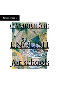Cambridge English for Schools Level 2 Class Audio CDs (2): Level 2