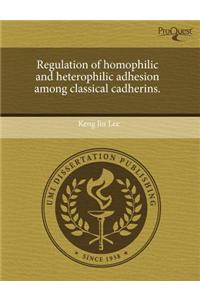 Regulation of Homophilic and Heterophilic Adhesion Among Classical Cadherins.