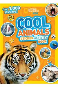 Cool Animals Sticker Activity Book [With Sticker(s)]