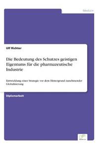 Die Bedeutung Des Schutzes Geistigen Eigentums Fur Die Pharmazeutische Industrie
