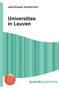 Universities in Leuven
