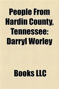 People from Hardin County, Tennessee