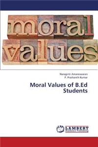 Moral Values of B.Ed Students