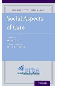 Social Aspects of Palliative Care