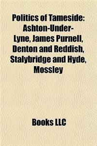 Politics of Tameside: Ashton-Under-Lyne, James Purnell, Denton and Reddish, Stalybridge and Hyde, Mossley, Tameside Local Elections