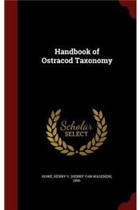 Handbook of Ostracod Taxonomy