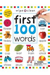 Wipe Clean: First 100 Words