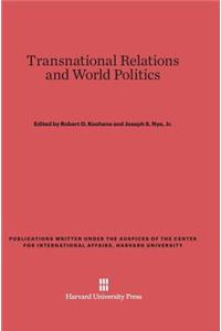 Transnational Relations and World Politics