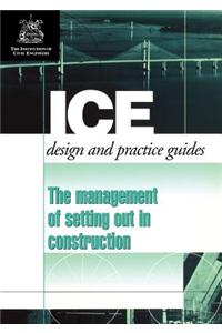The Management of Setting Out in Construction