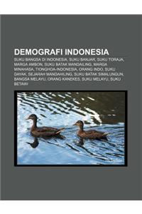 Demografi Indonesia: Suku Bangsa Di Indonesia, Suku Banjar, Suku Toraja, Marga Ambon, Suku Batak Mandailing, Marga Minahasa, Tionghoa-Indon