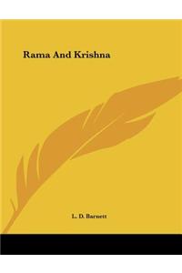 Rama and Krishna