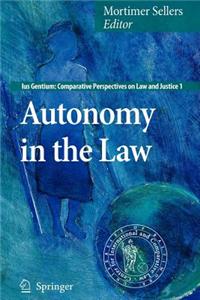 Autonomy in the Law