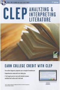 CLEP Analyzing and Interpreting Literature [With Access Code]