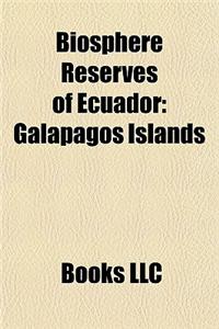 Biosphere Reserves of Ecuador: Galpagos Islands
