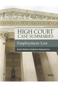 High Court Case Summaries on Employment Law, Keyed to Rothstein