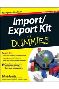 Import/Export Kit for Dummies [With CDROM]