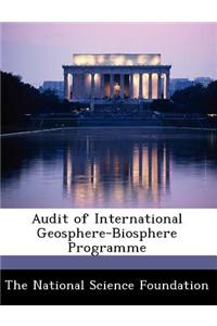 Audit of International Geosphere-Biosphere Programme