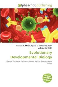 Evolutionary Developmental Biology