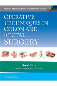 Operative Techniques in Colon and Rectal Surgery