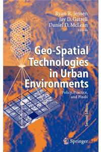 Geo-spatial Technologies in Urban Environments