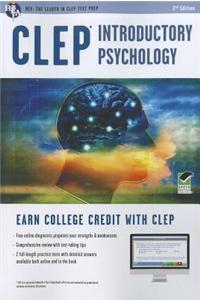 CLEP(R) Introductory Psychology Book + Online