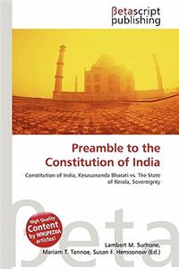 Preamble to the Constitution of India