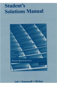 Student Solutions Manual for Finite Mathematics
