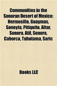 Communities in the Sonoran Desert of Mexico