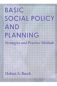 Basic Social Policy and Planning