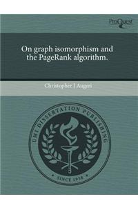 On Graph Isomorphism and the Pagerank Algorithm.