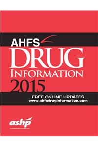 Ahfs Drug Information 2015