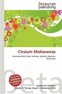Cirsium Mohavense