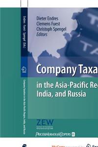 Company Taxation in the Asia-Pacific Region, India, and Russia