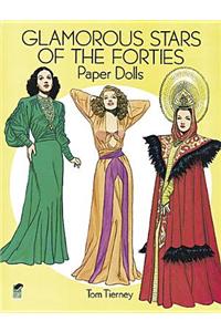 Glamorous Stars of the Forties Paper Dolls