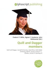Quill and Dagger Members