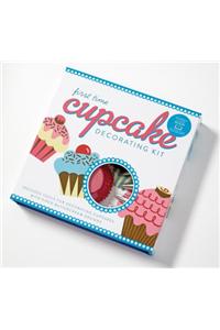First Time Cupcake Decorating Kit: Includes Tools for Decorating Cupcakes with Piped Buttercream Designs