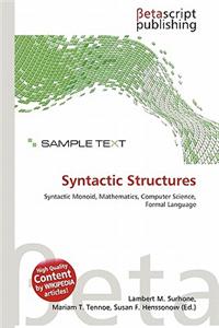 Syntactic Structures