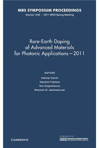 Rare-Earth Doping of Advanced Materials for Photonic Applications -- 2011: Volume 1342