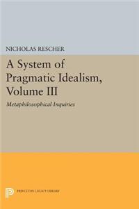 A System of Pragmatic Idealism, Volume III: Metaphilosophical Inquiries