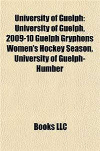 University of Guelph: College of Physical and Engineering Science, Johnston Hall, Guelph Athletics