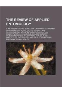 The Review of Applied Entomology Volume 4