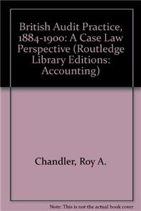 British Audit Practice, 1884-1900
