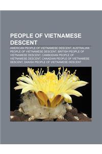 People of Vietnamese Descent: American People of Vietnamese Descent, Australian People of Vietnamese Descent
